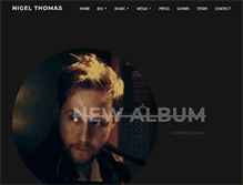Tablet Screenshot of nigelsongs.com